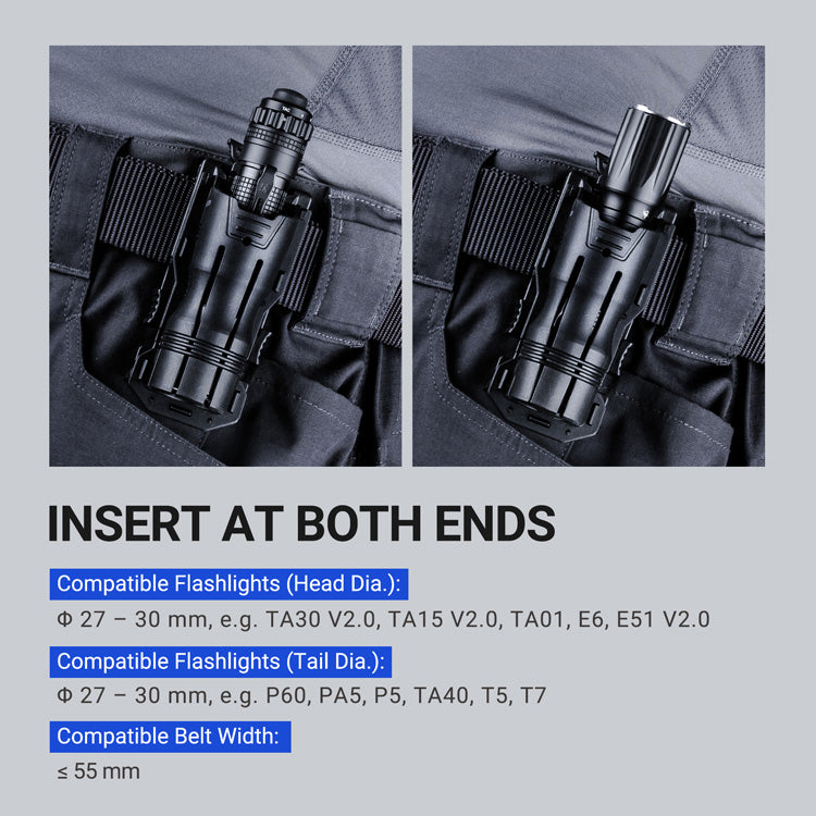 NEXTORCH V61 Compatible Flashlight Holder