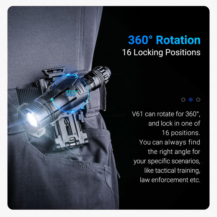 NEXTORCH V61 Compatible Flashlight Holder