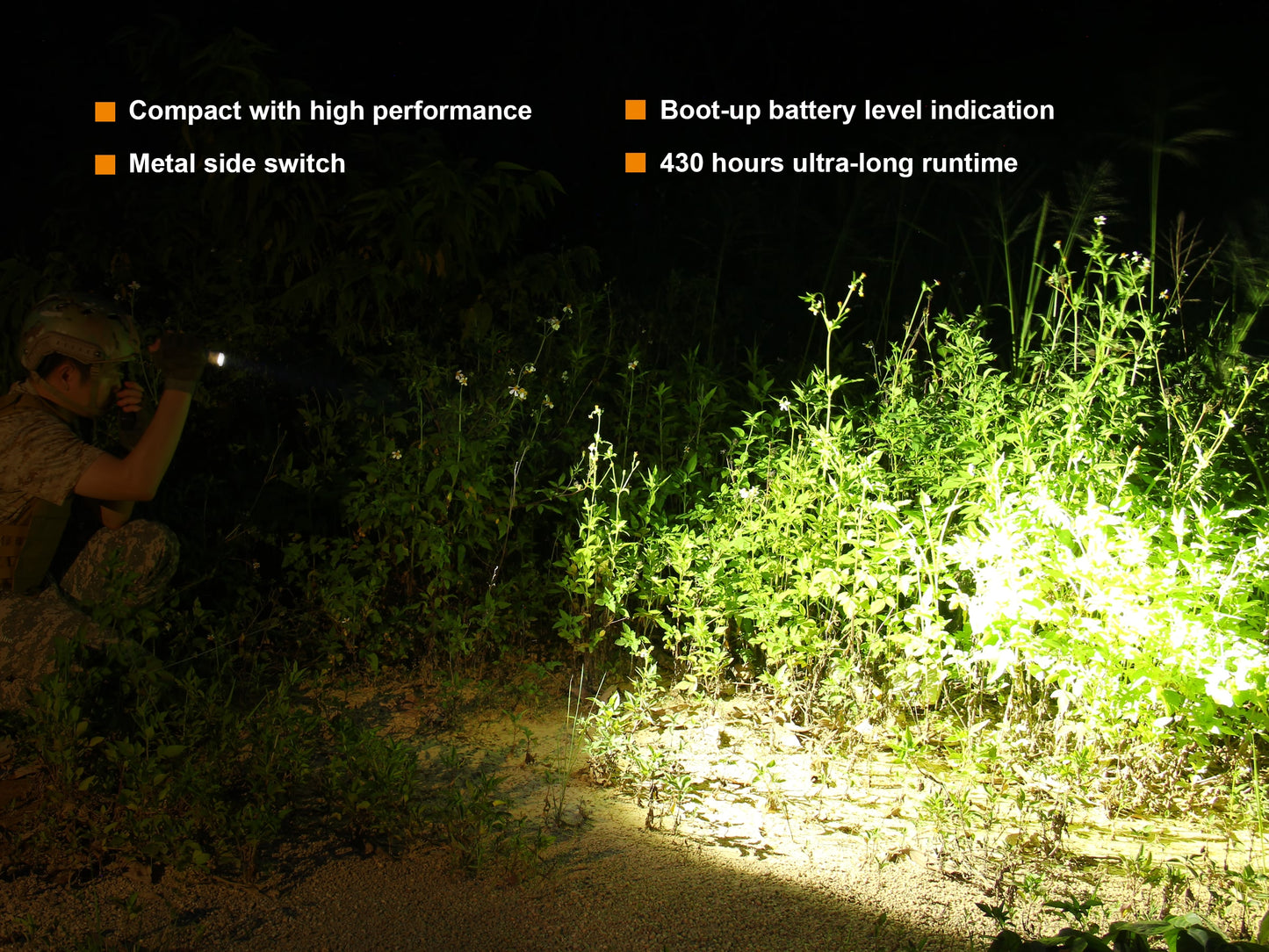 Fenix PD35 Camo Rechareable Flashlight