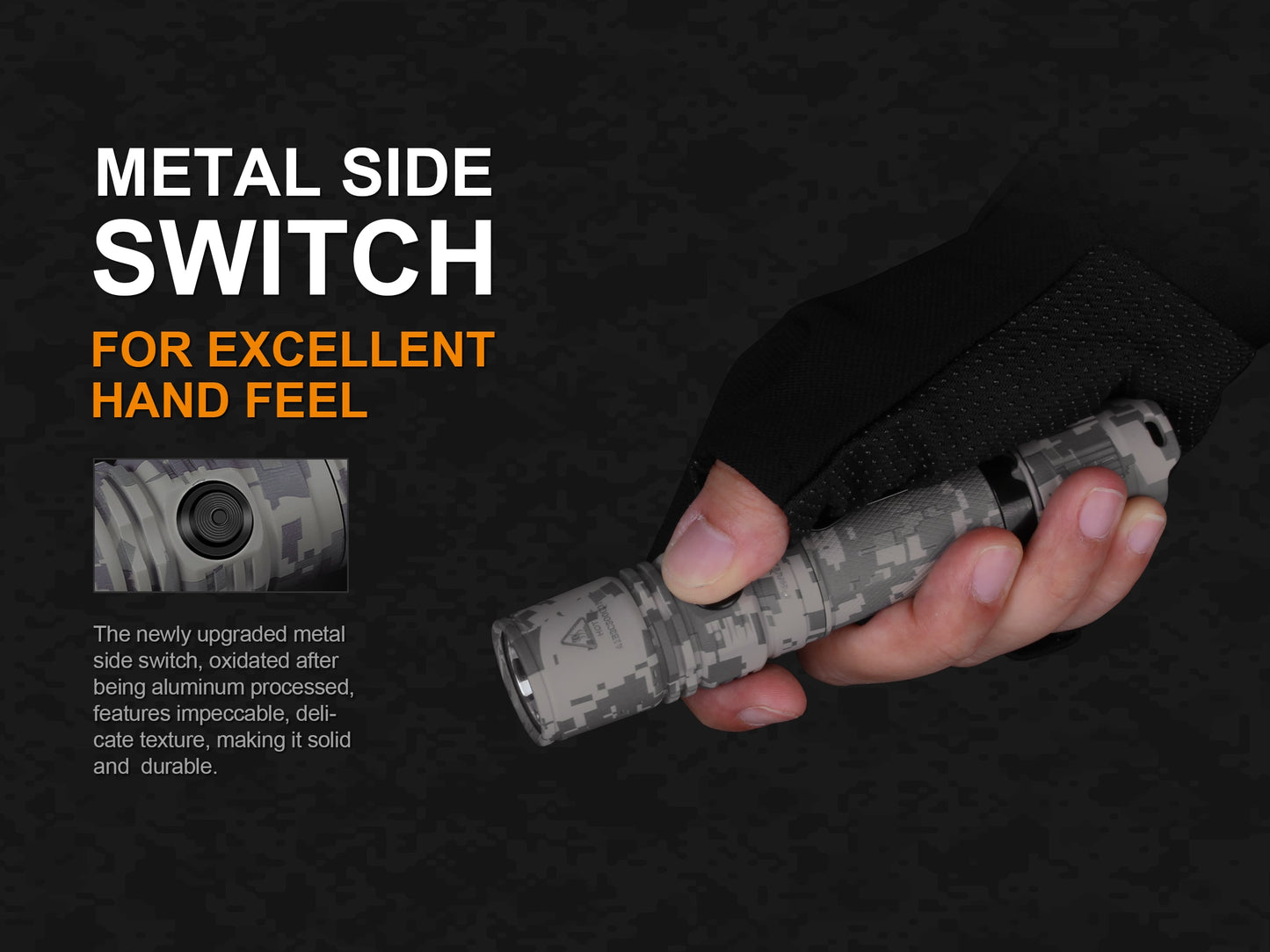Fenix PD35 Camo Rechareable Flashlight