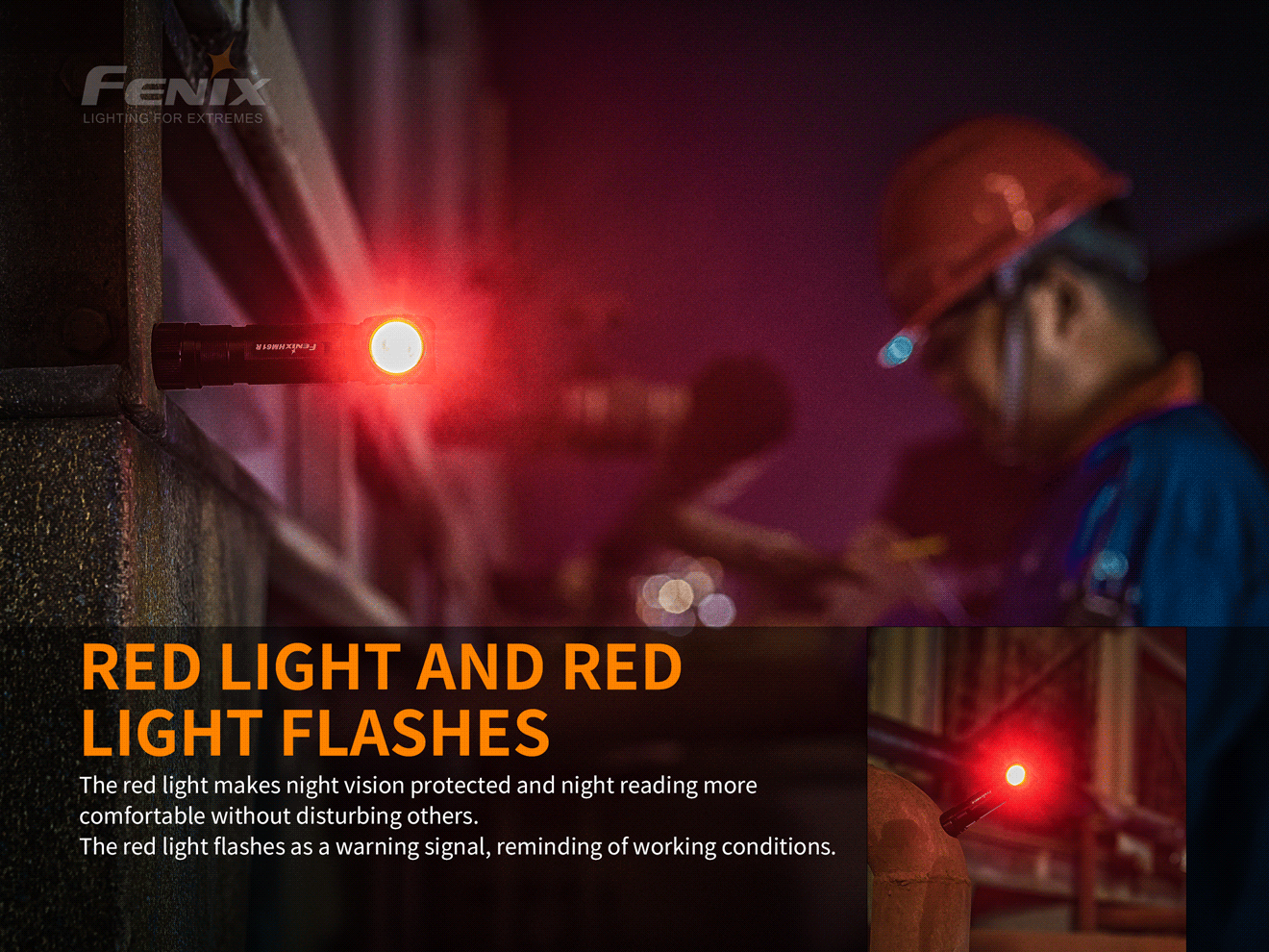 Fenix HM61R Multifunctional Rechageable Headlamp