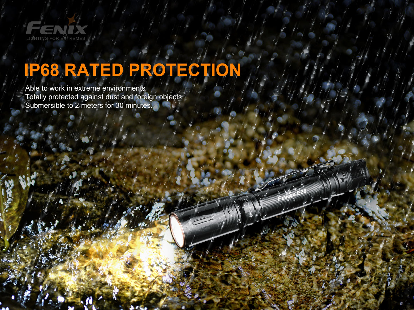 FENIX E20 V2.0 AA FLASHLIGHT