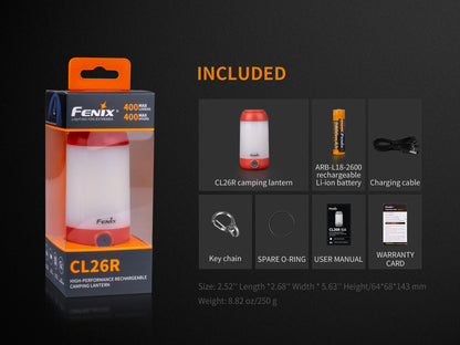 Fenix CL26R High-Performance Rechargeable Camping Lantern