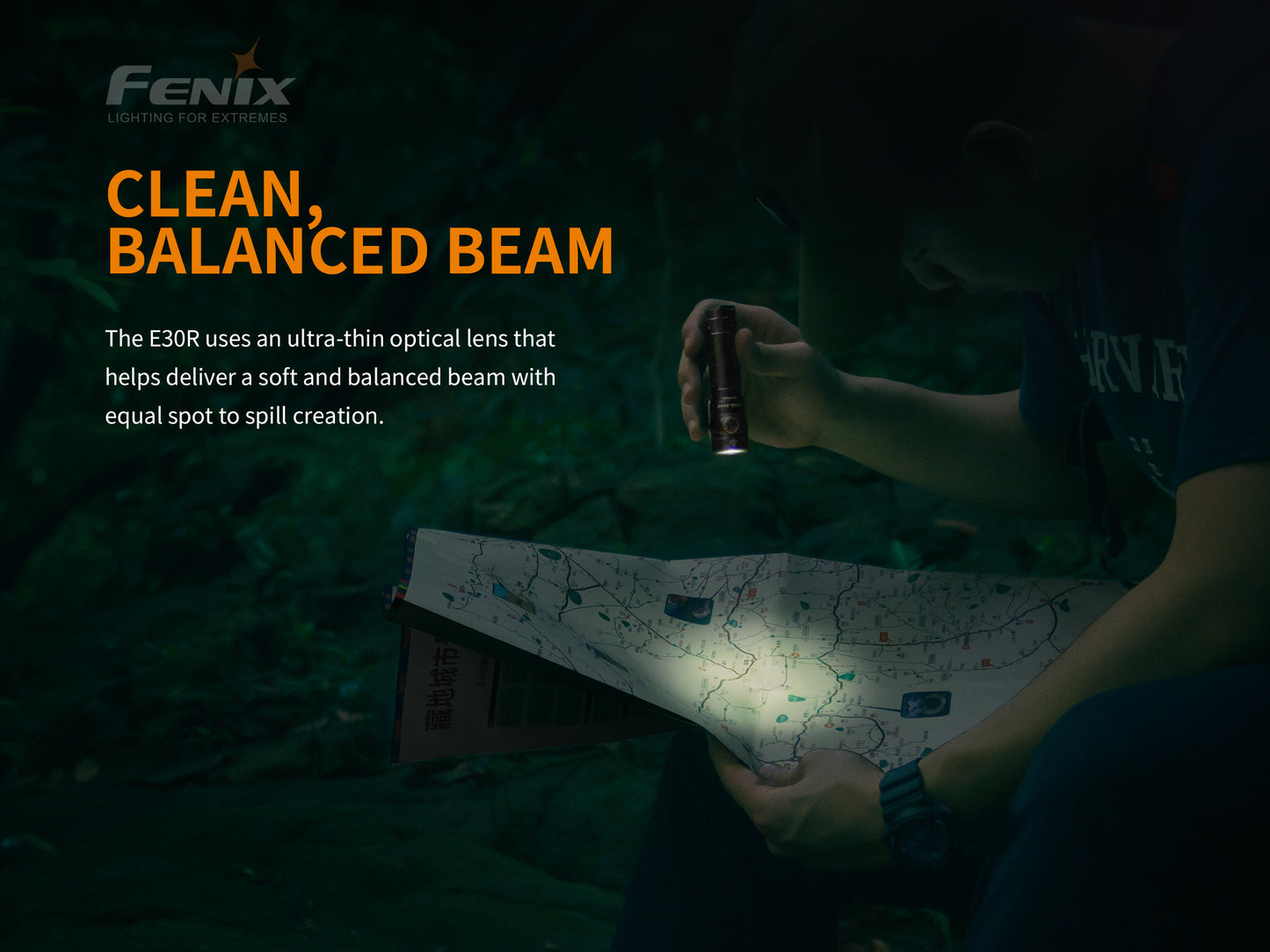 FENIX E30R Magnetic Recharageable Flashlight