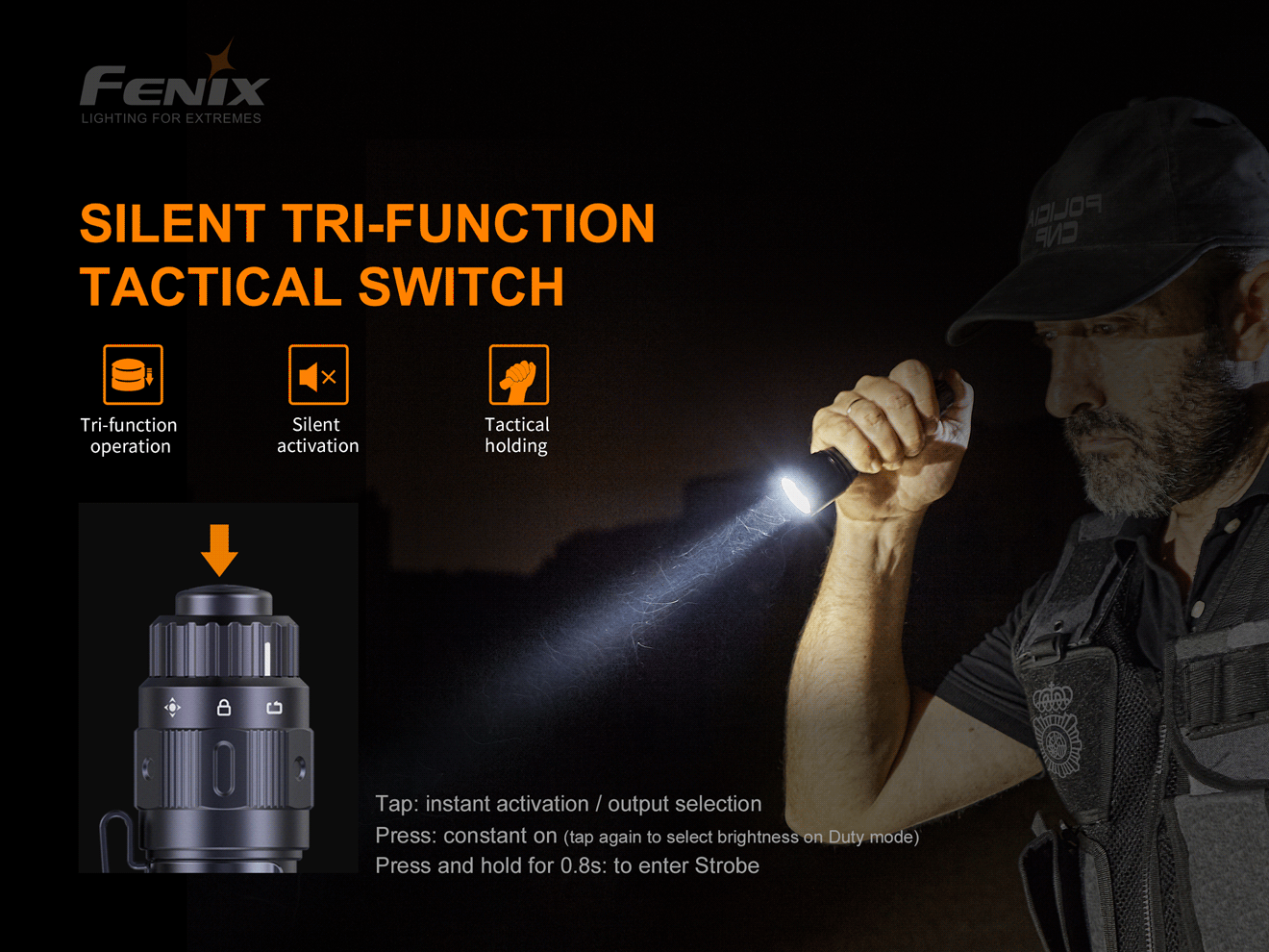 Fenix TK11 TAC Professional Law Enforcement Flashlight