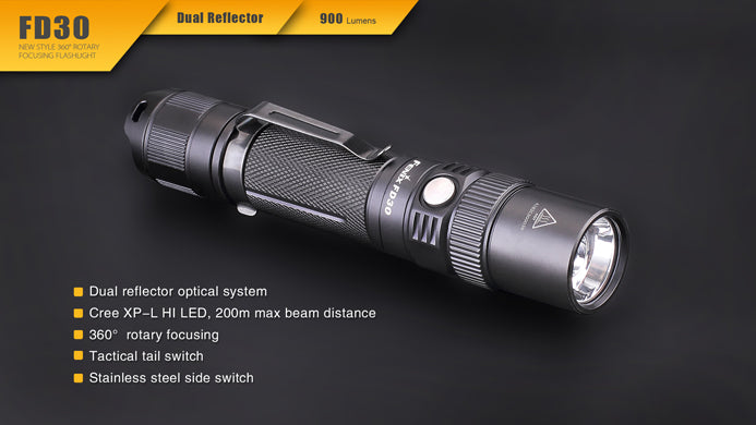 FENIX FD30 FOCUS FLASHLIGHT