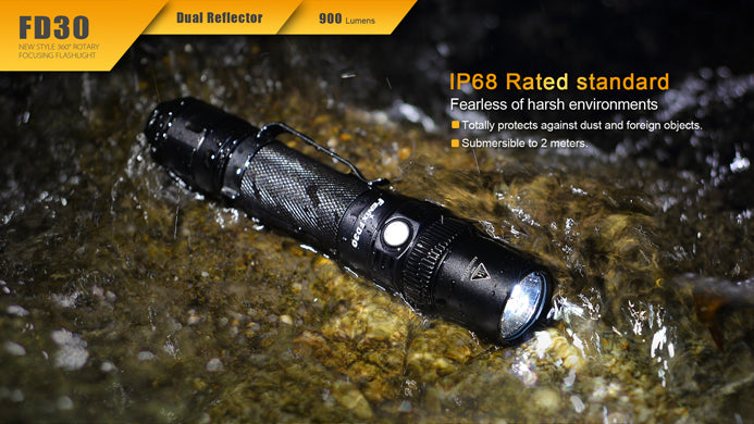 FENIX FD30 FOCUS FLASHLIGHT