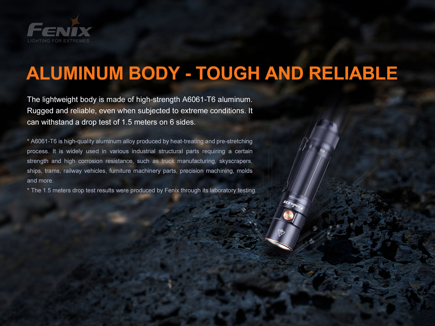 Fenix E35 Super High-Performance EDC Flashlight