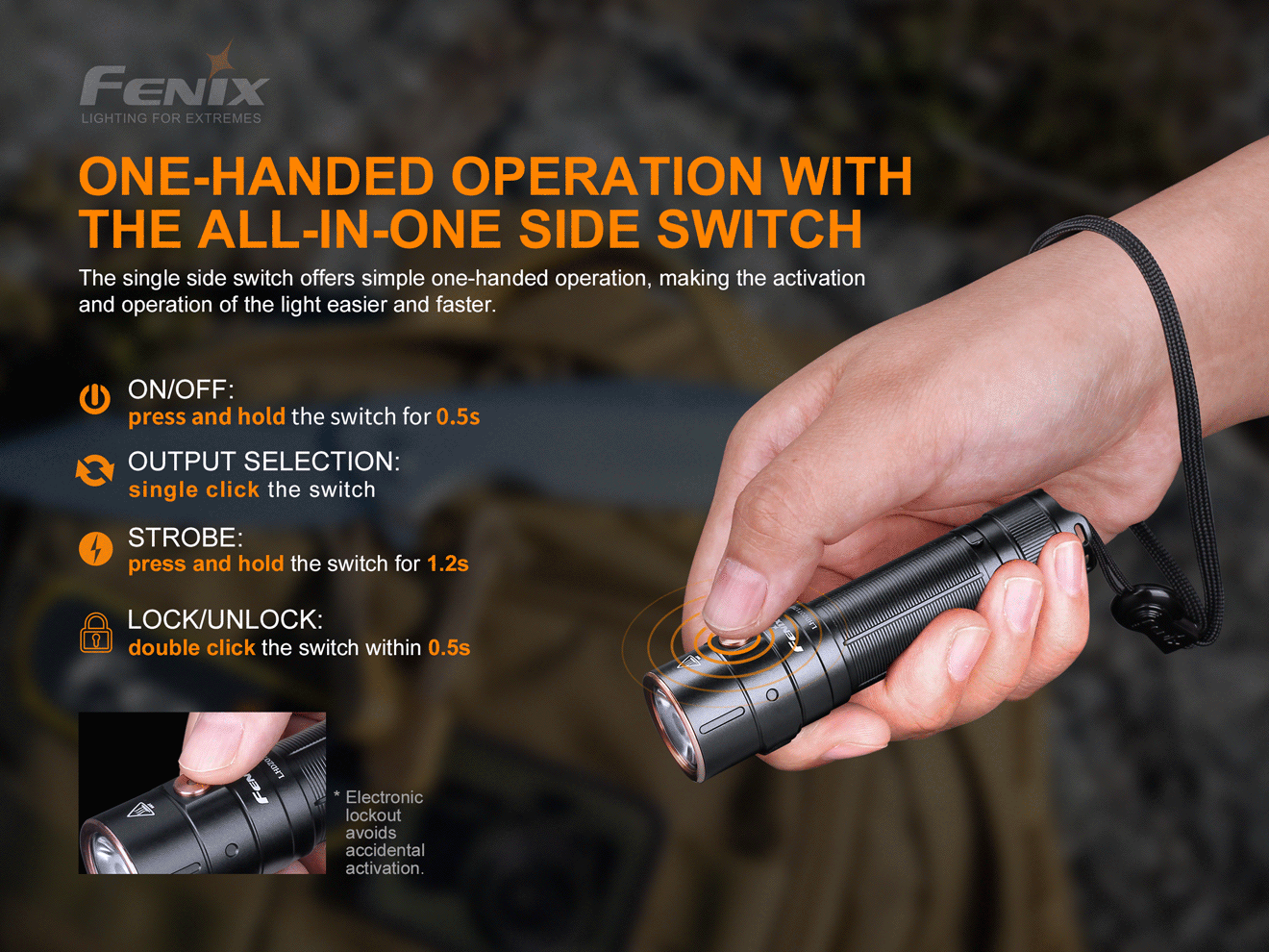 Fenix E28R Rechareable EDC Flashlight