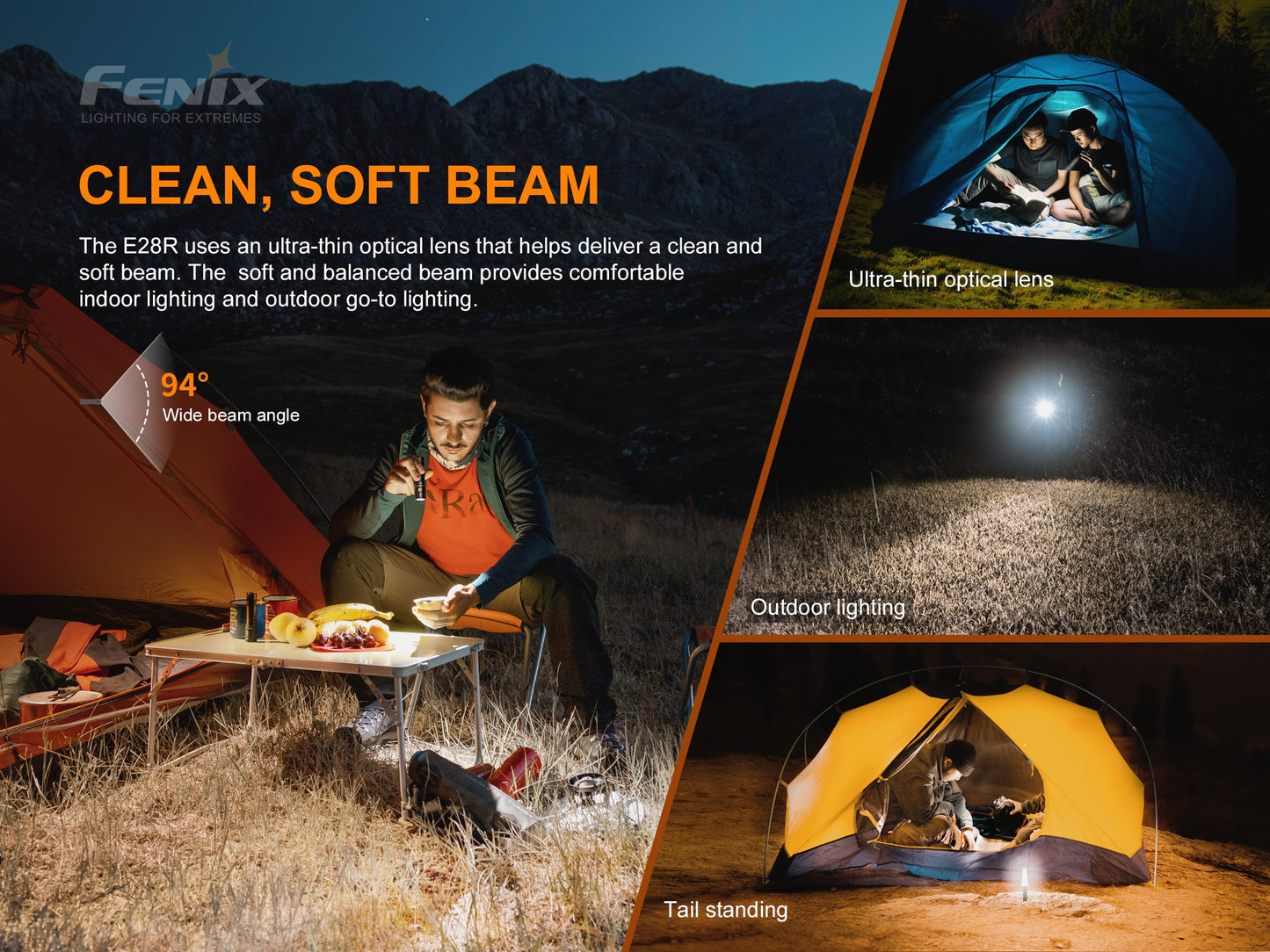 Fenix E28R Rechareable EDC Flashlight