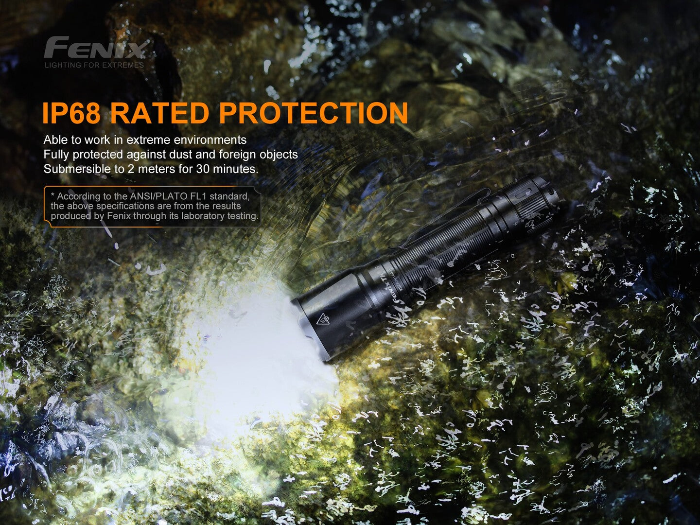 FENIX TK16 V2.0 DUAL TAIL SWITCH TACTICAL FLASHLIGHT