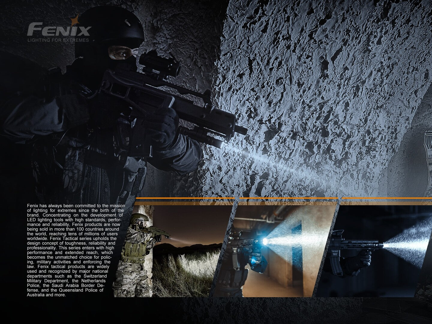 FENIX TK16 V2.0 DUAL TAIL SWITCH TACTICAL FLASHLIGHT