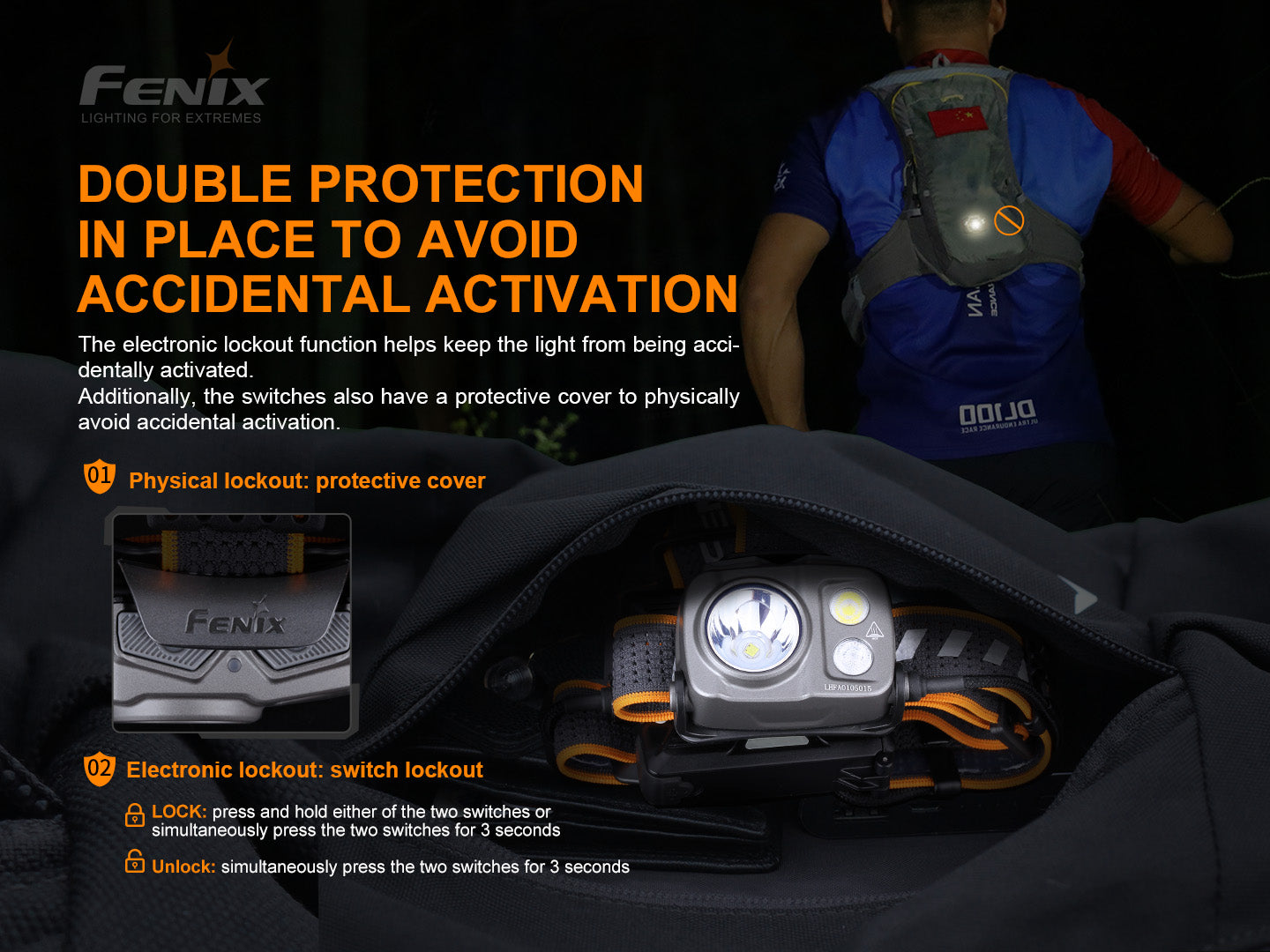 Fenix HP16R 可充電式高效能戶外頭燈