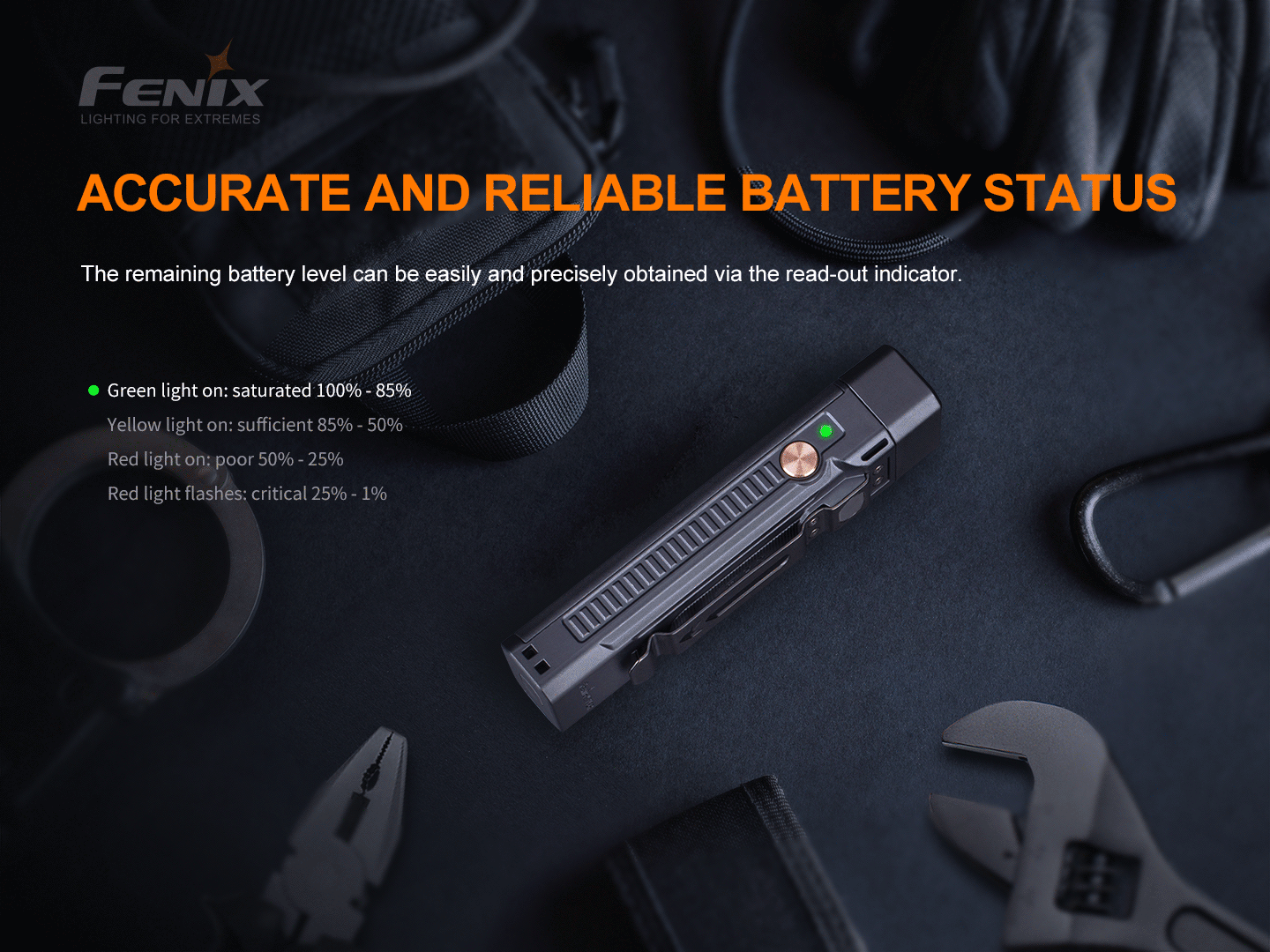 Fenix WT16R RECHARGEABLE MULTIPURPOSE WORK LIGHT