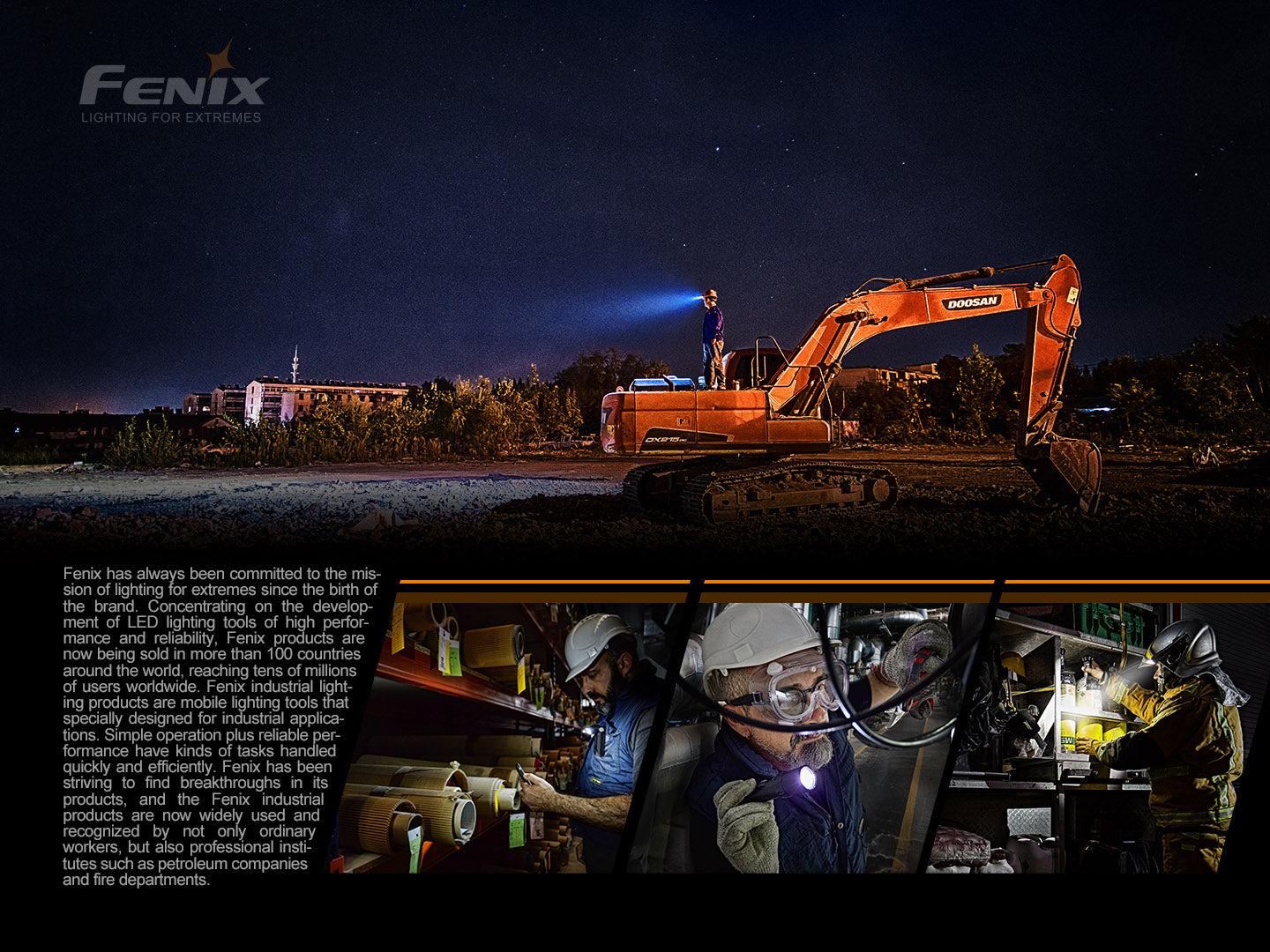 Fenix WT16R RECHARGEABLE MULTIPURPOSE WORK LIGHT
