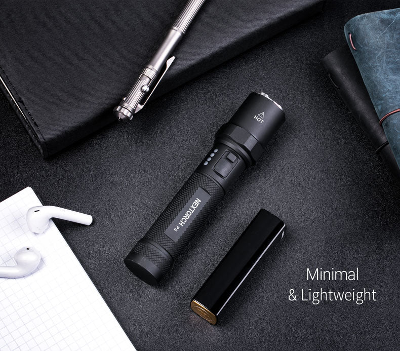 NEXTORCH P8 High Output Cylindrical Flashlight