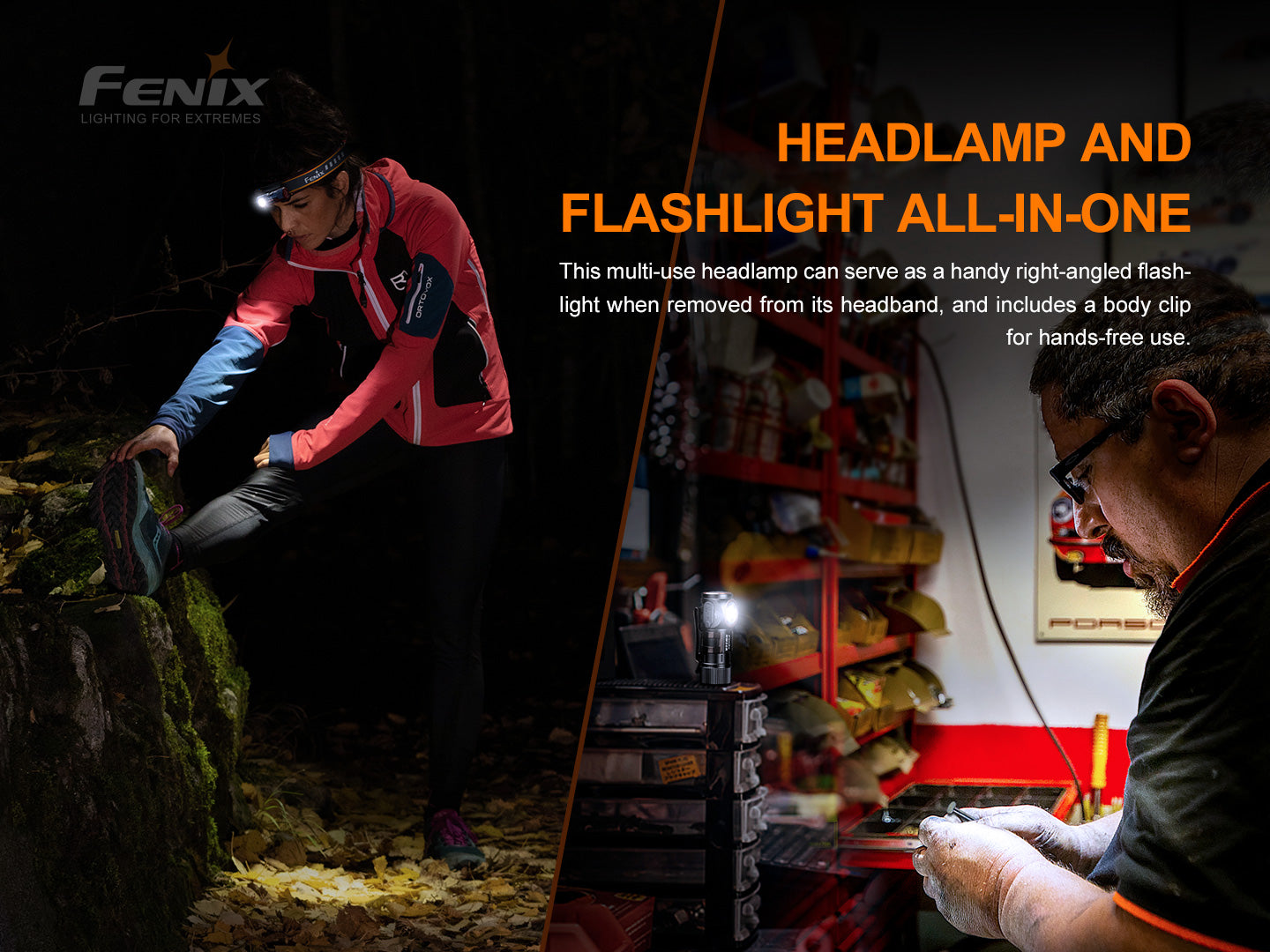 HM50R V2.0 RECHARGEABLE MULTIPURPOSE HEADLAMP