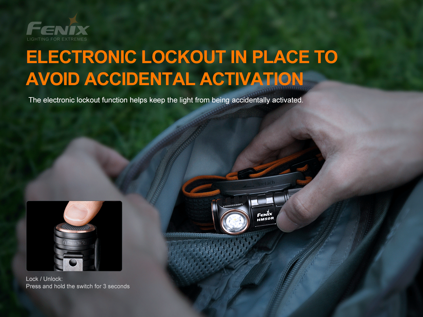 HM50R V2.0 RECHARGEABLE MULTIPURPOSE HEADLAMP