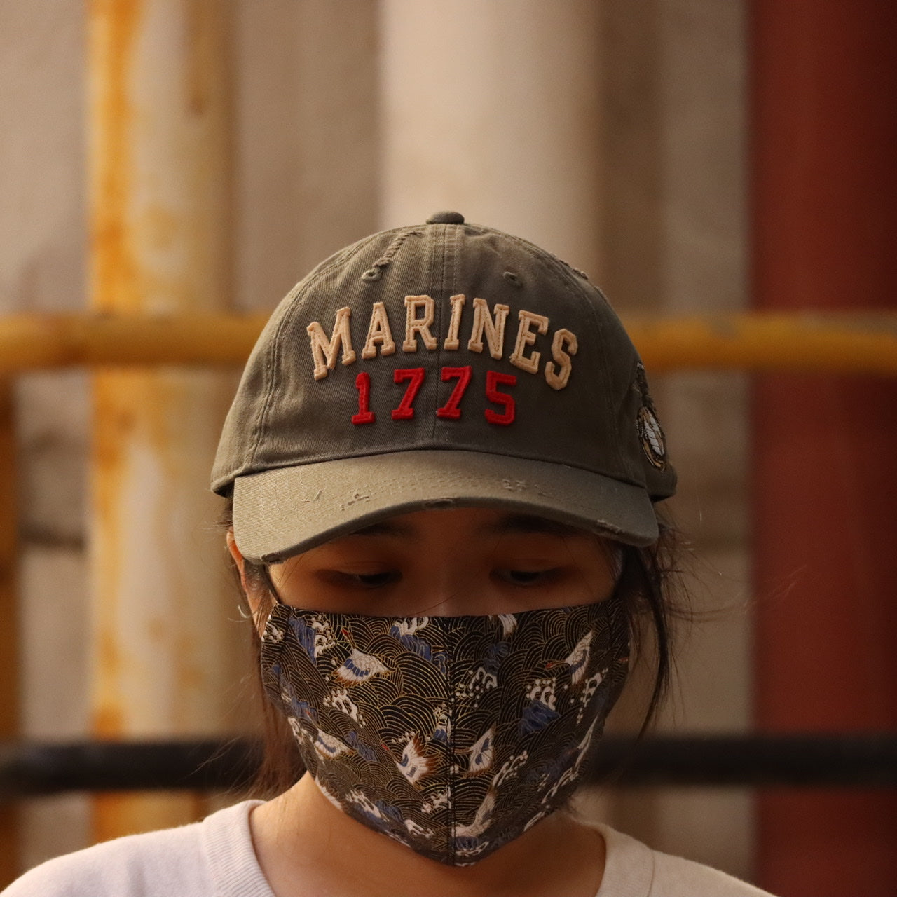 US Marines 1775 Vintage Athletic Cap