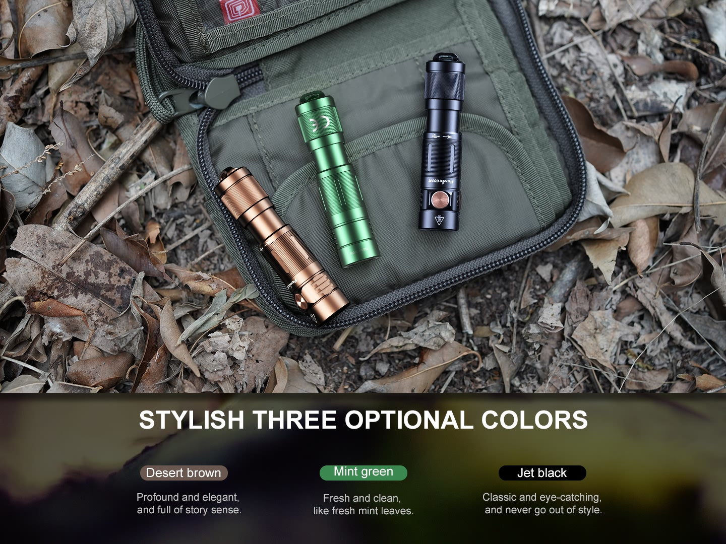 FENIX E05R RECHARGEABLE MINI KEYCHAIN FLASHLIGHT