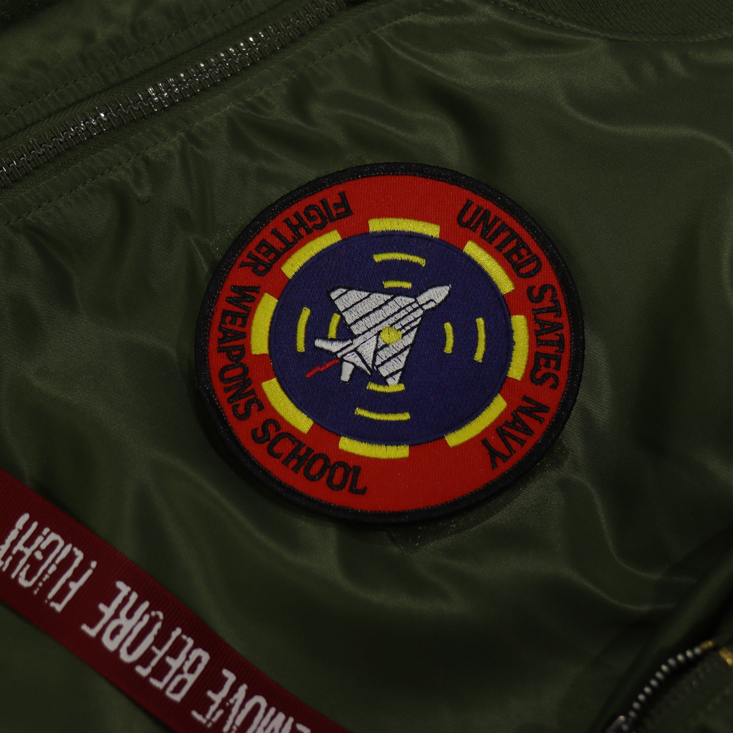 美國海軍戰鬥機武器學校魔術貼章 Fighter Weapon School Patch with Velcro