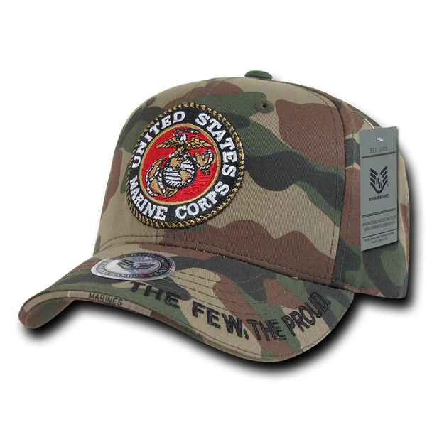 US Marines Corps logo camo Cap