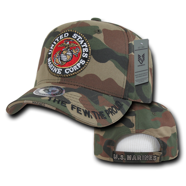 US Marines Corps logo camo Cap