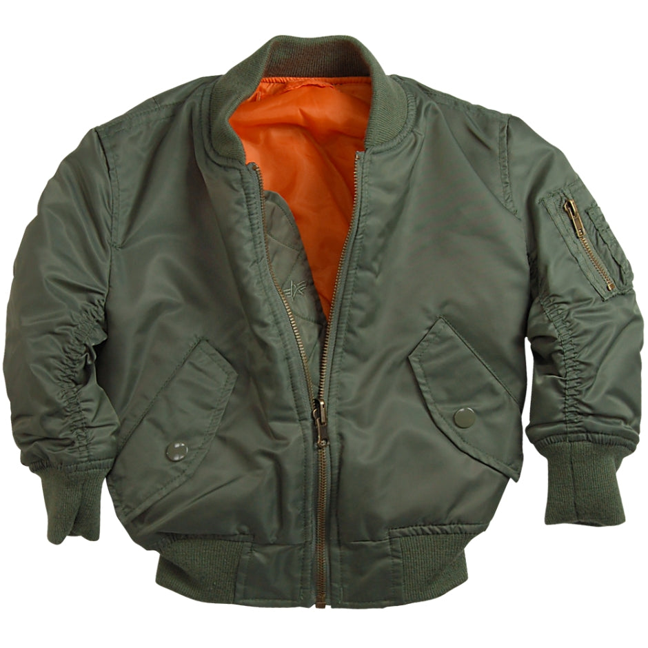 ALPHA MA-1 FLIGHT JACKET YOUTH