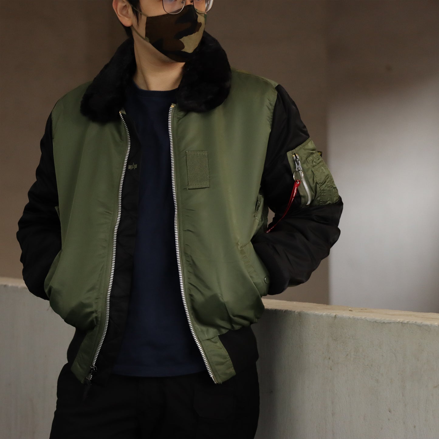 ALPHA B-15 Wildcat Flight Jacket