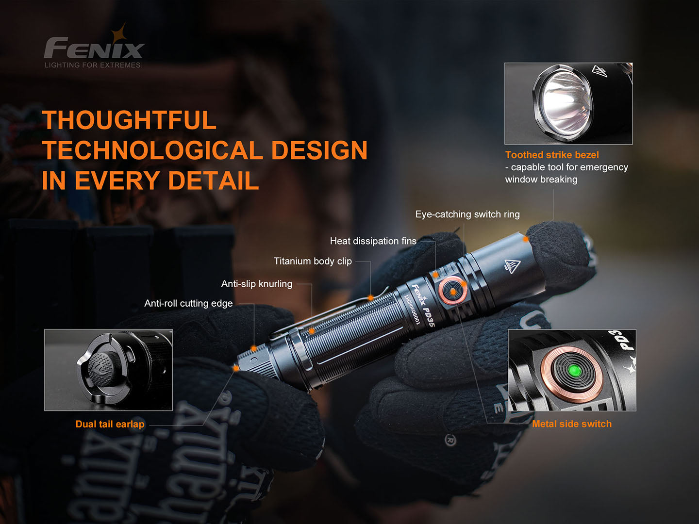 Fenix PD35 V3.0:戶外戰術探索的便捷之選