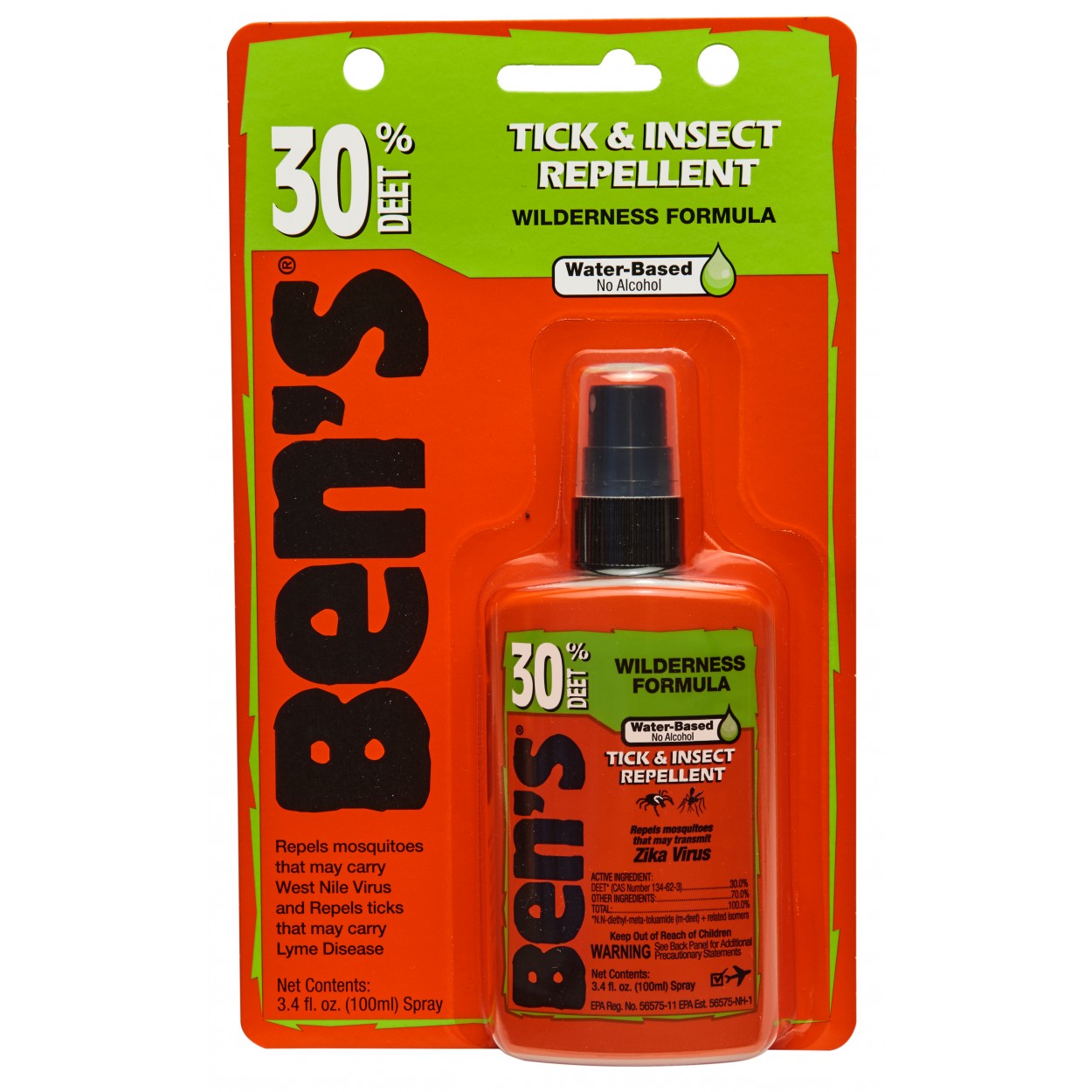 Ben's® 30 Tick and Insect Repellent Pump Spray