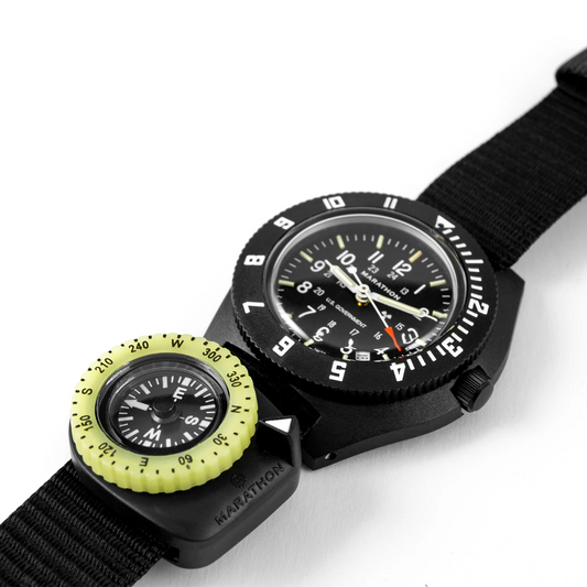 Marathon Glow-in-the-Dark Clip Compass