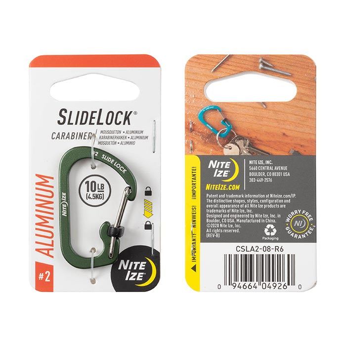 Nite Ize SlideLock® Aluminum Carabiner