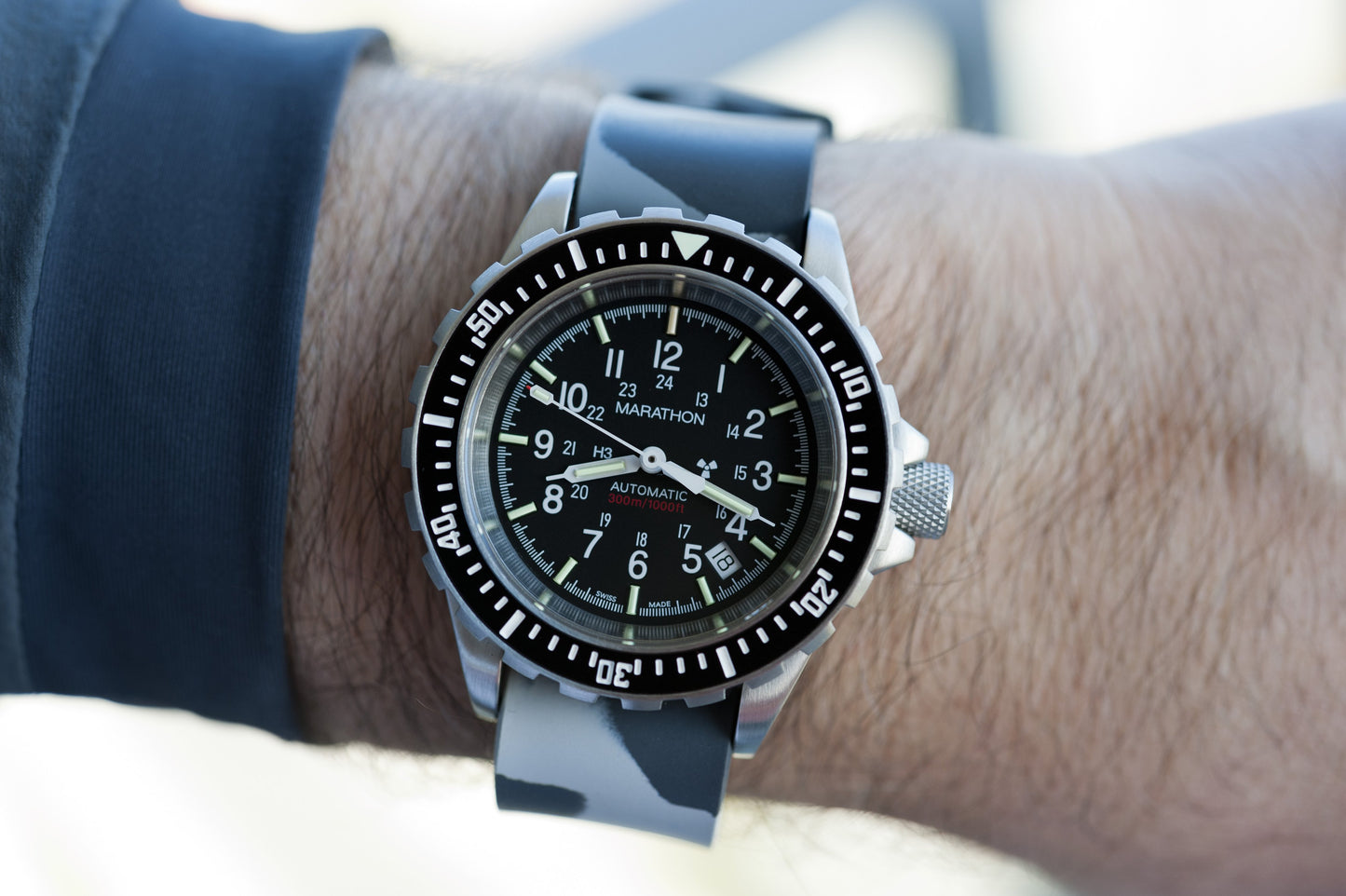 Marathon 20mm Single-Piece Dive Strap