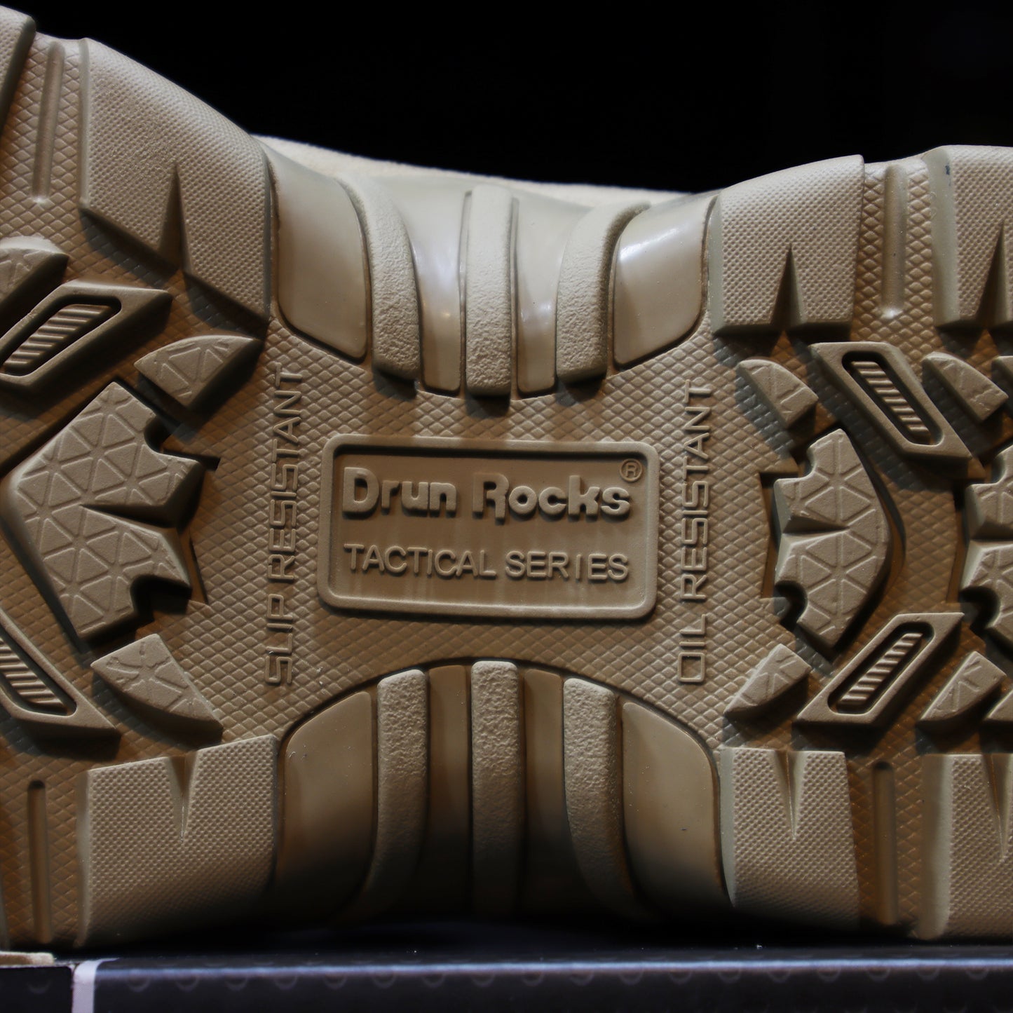DrunRocks 5"防刺穿多用途戰術靴 (沙色)
