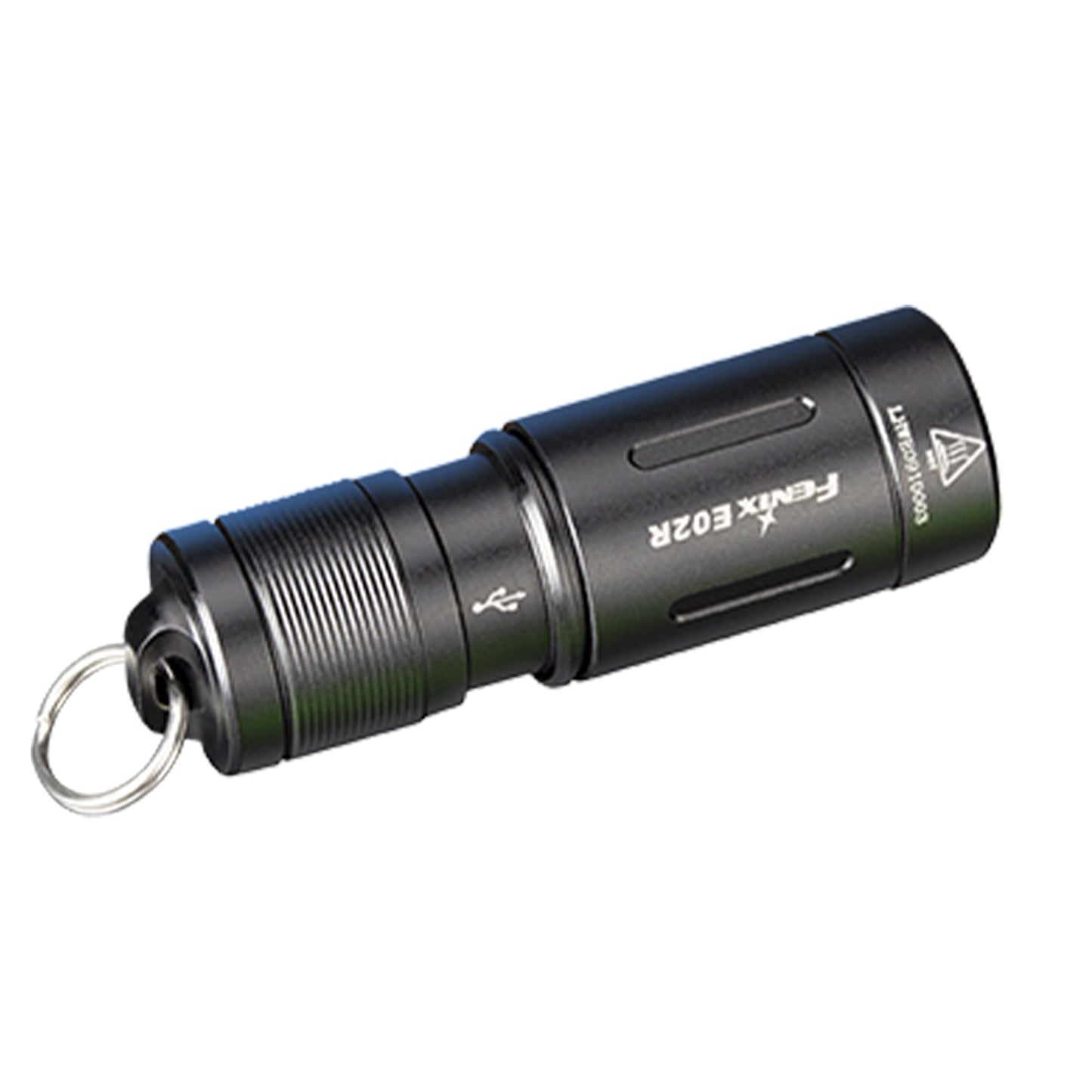 Fenix E02R:超亮度 USB 可充電式鑰匙扣手電筒