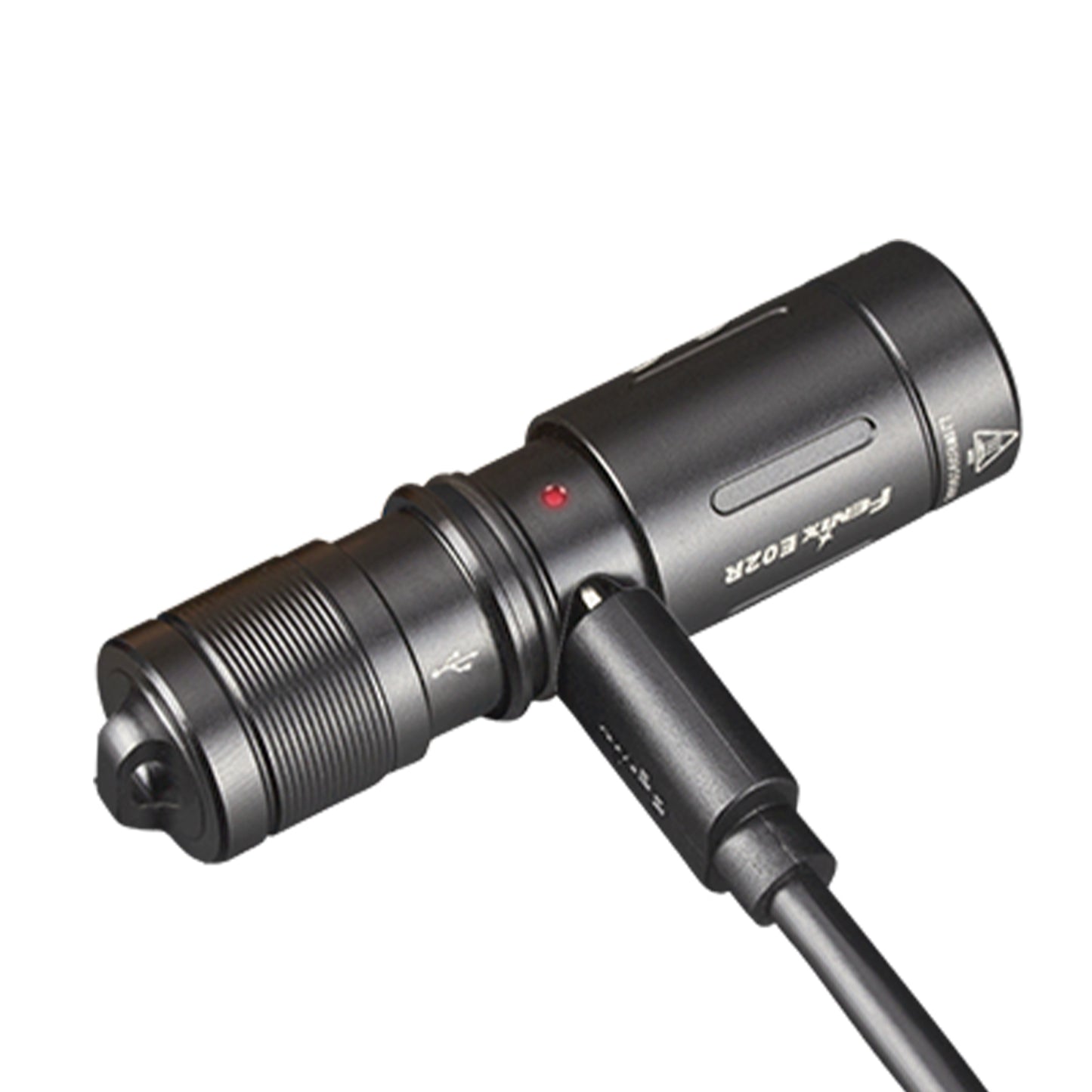 Fenix E02R:超亮度 USB 可充電式鑰匙扣手電筒