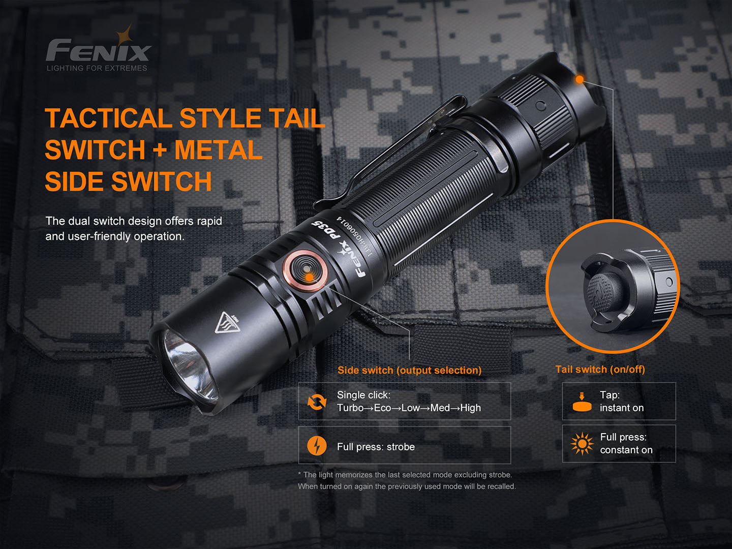 Fenix PD35 V3.0:戶外戰術探索的便捷之選