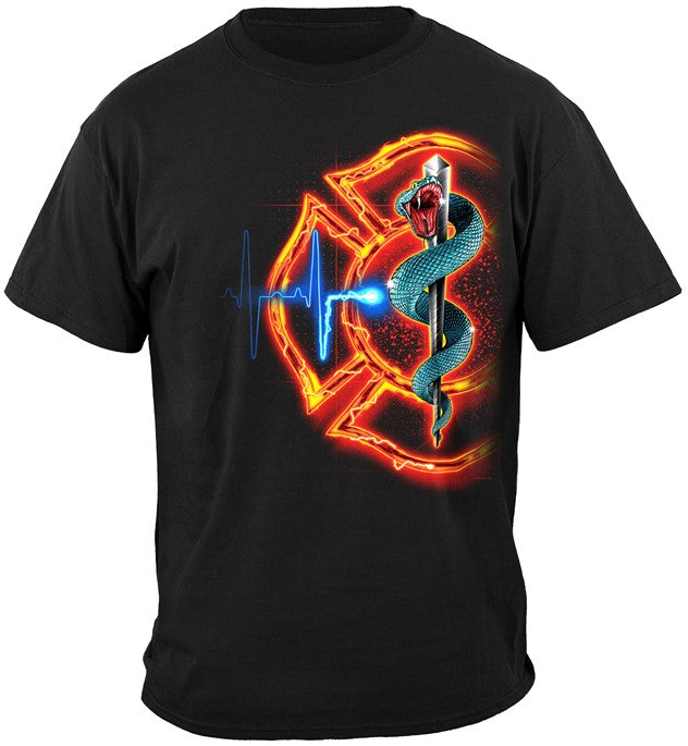 Firefighter Series T-shirt, Full Front Maltese (JB50)