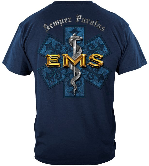 EMS Series T-shirt, Semper Paratus (JB206)