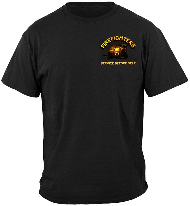 Firefighter Series T-shirt, Home where (JB100)