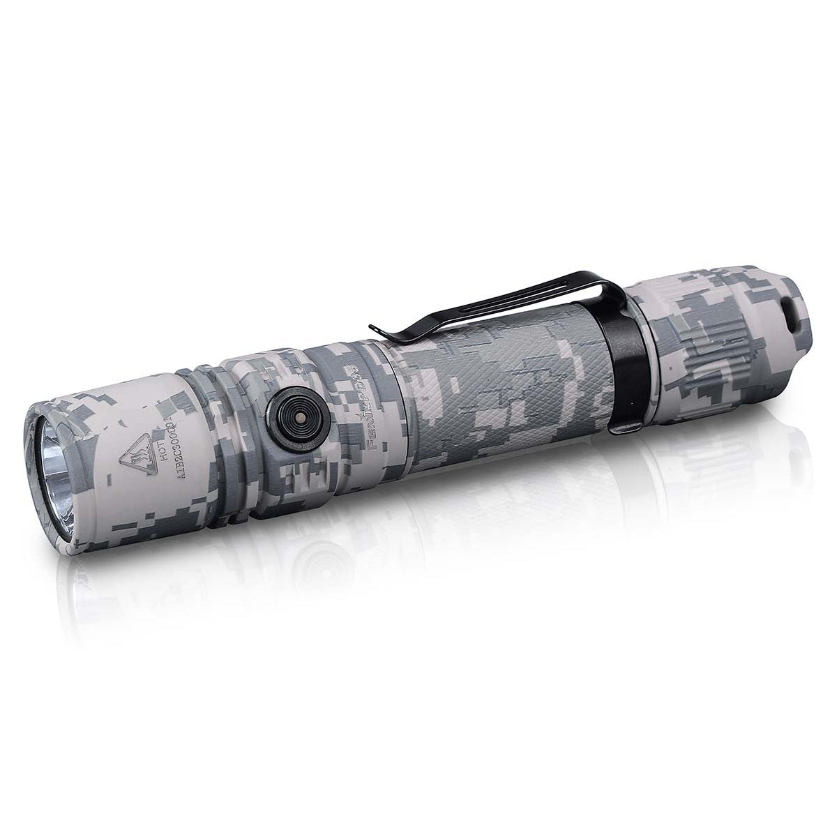 fenix flashlight flickering Fenix PD35 V2.0 Digital Camo Tactical Flashlight | Tail + Metal Side Switch | 5 Levels + Strobe