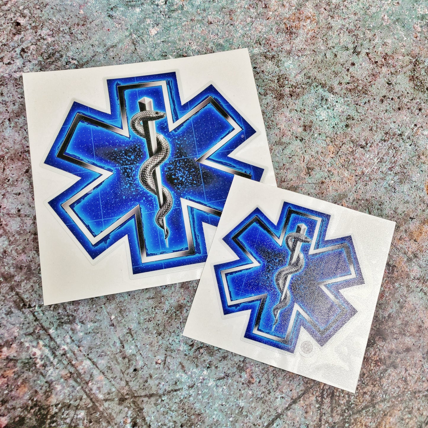 Silver Snake EMT On Call, Reflective Decal