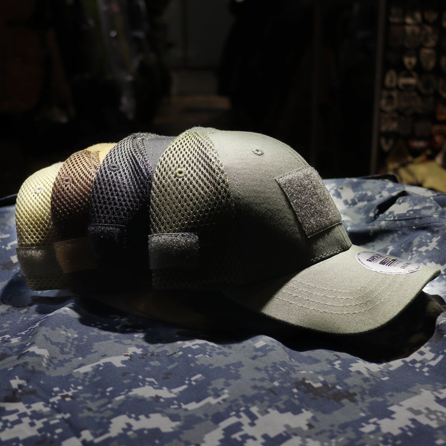 Low Crown Mesh Tactical Cap