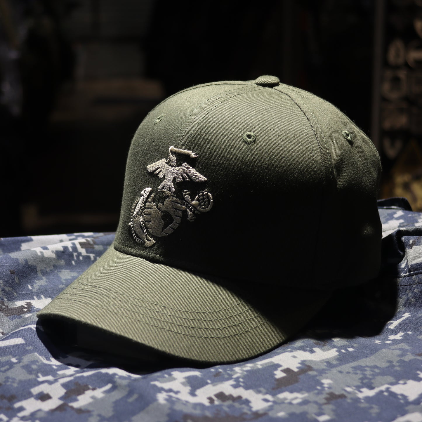US Marines Logo Embroidery Cap
