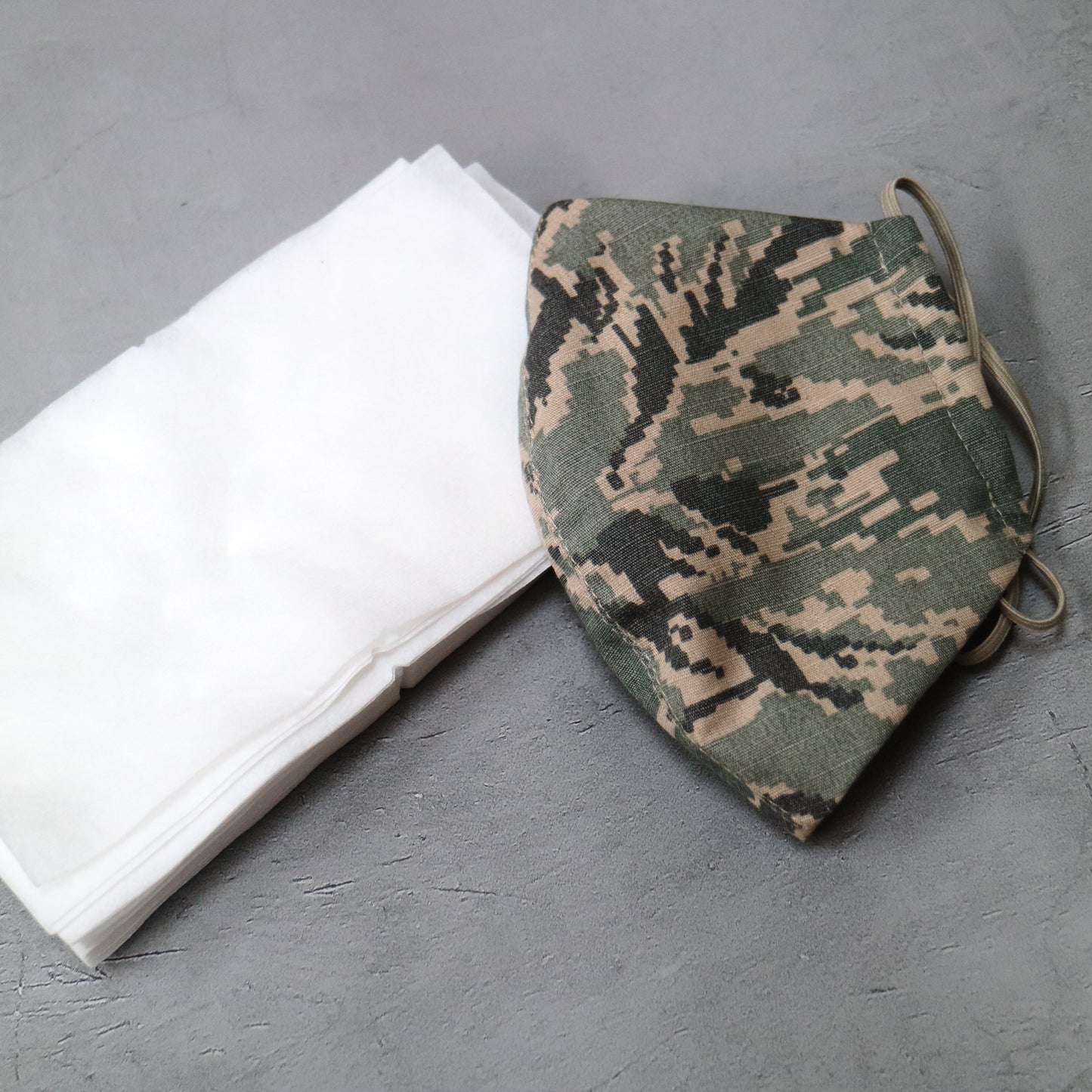 Top Gear 可重用軍用布口罩套 Reusable Cloth Mask Digital Camo
