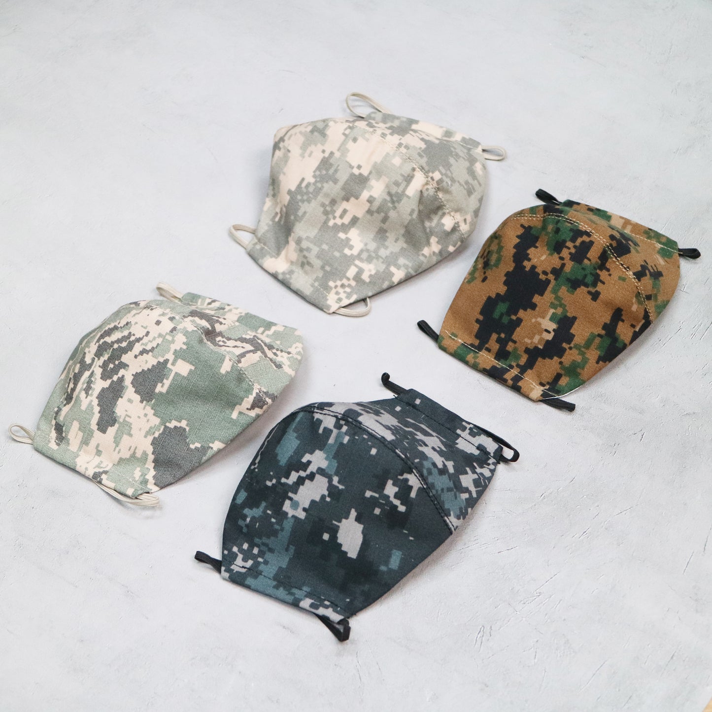 Top Gear 可重用軍用布口罩套 Reusable Cloth Mask Digital Camo