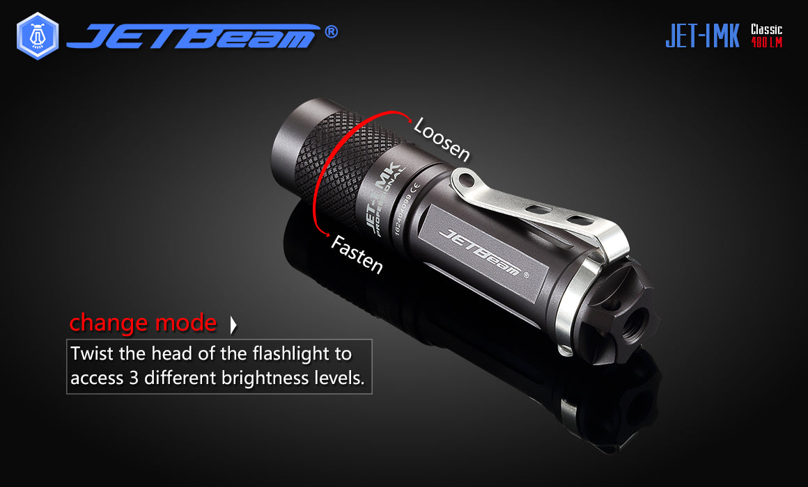 JETBeam JET-1 MK Flashlight