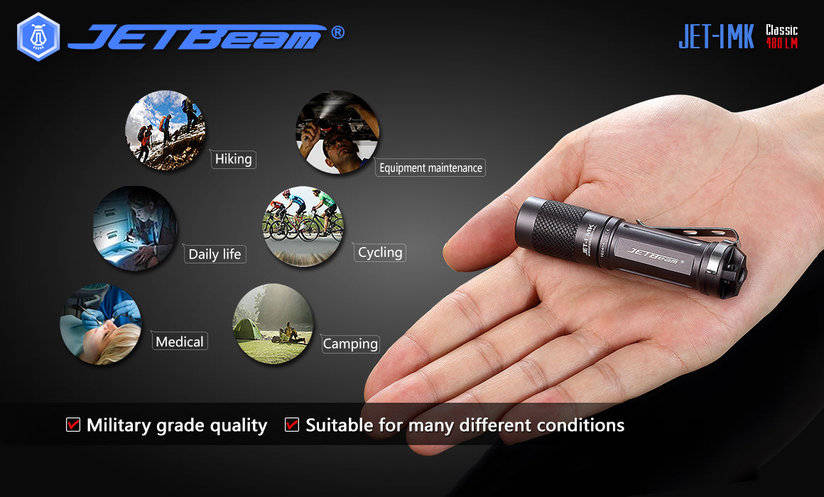 JETBeam JET-1 MK Flashlight