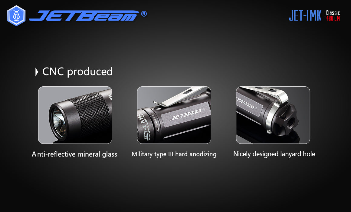 JETBeam JET-1 MK Flashlight